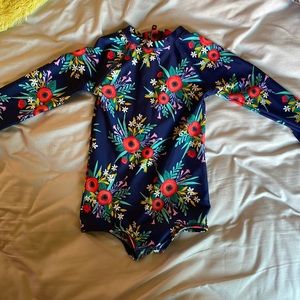 Cat & Jack 2T long Sleeve Swim Suit